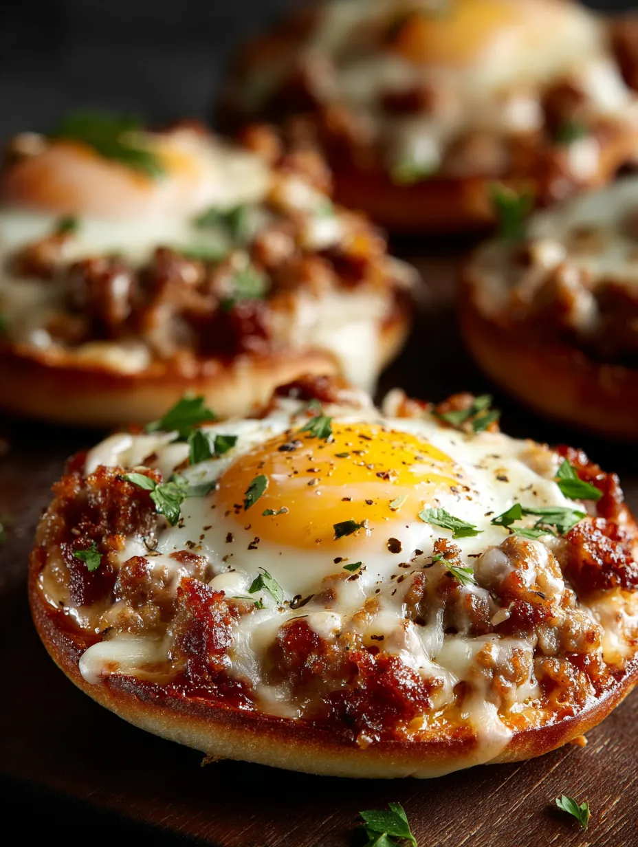 A breakfast pizza with an egg on top.