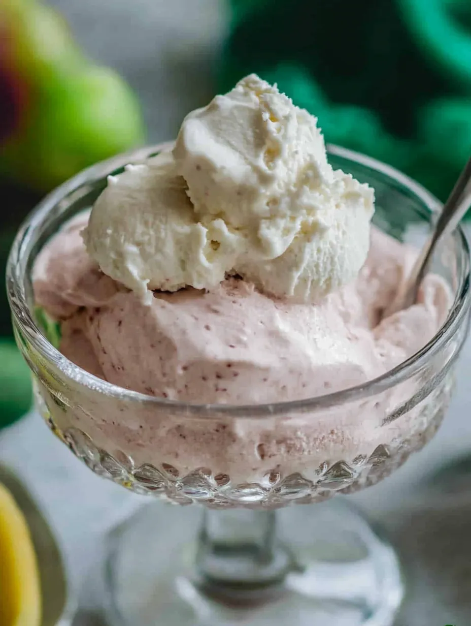 A bowl of cottage cheese ice cream.
