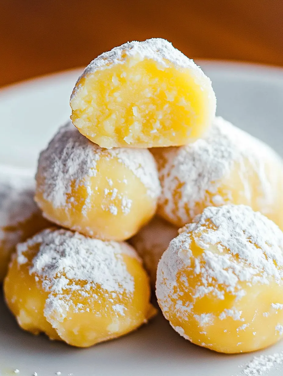 Lemon Truffles Recipe.