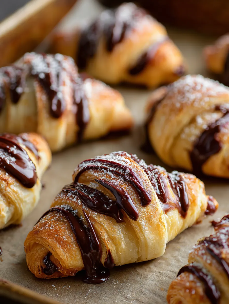 Nutella Crescent Rolls Recipe.